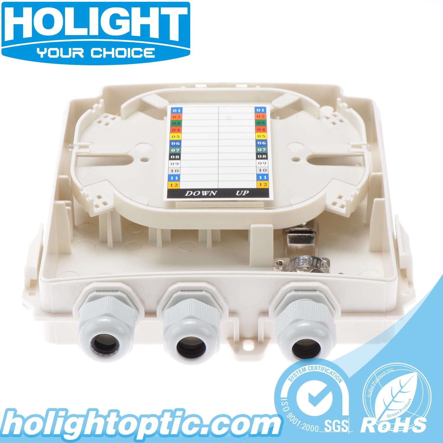 Holight -12 Core Optical Fiber Termination Box And Enclosure-Holight