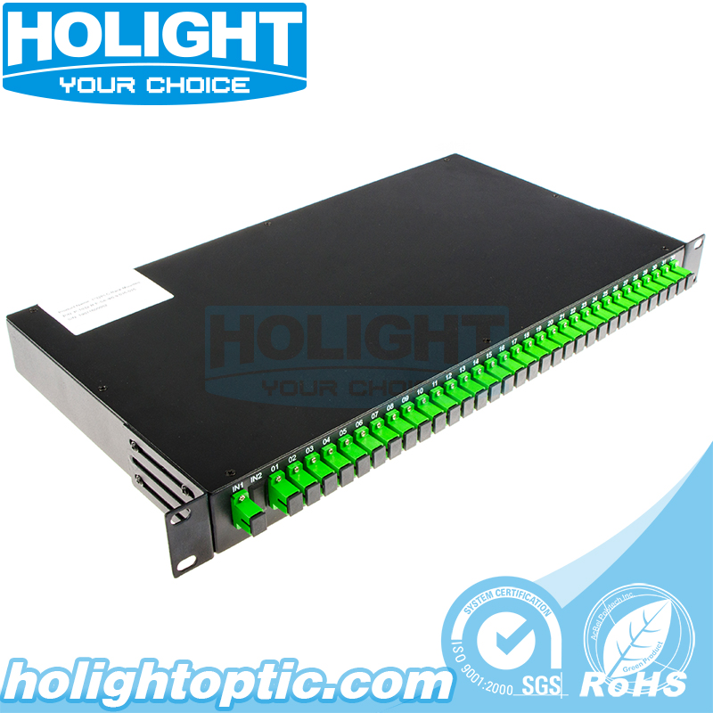 1*32 PLC SC/APC Splitter 19inch Patch Panel Type