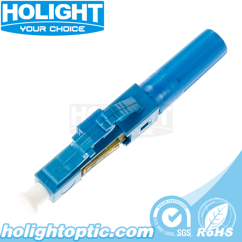 Fiber Optic LC/UPC Field Assembly Quick Connector