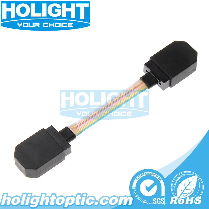 12 Core MPO Ribbon Fiber Optic Patch Cable
